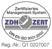 anclicken um das Zertifikat anzusehen
